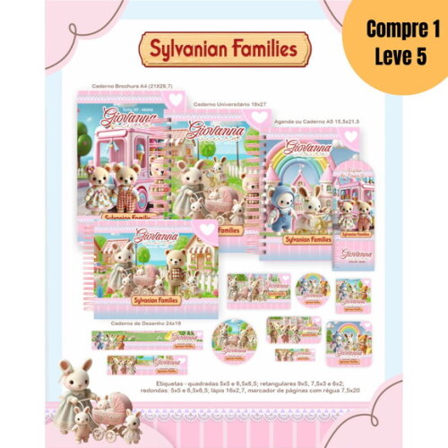 Arquivo Digital Silvanian Families Escolar 2026 -5161