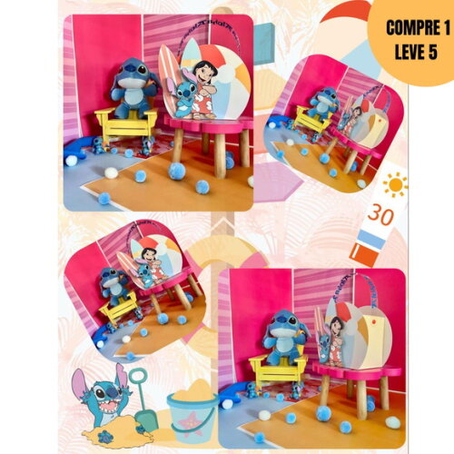 Arquivo Digital Stitch Arte para Carteira Escolar -3499