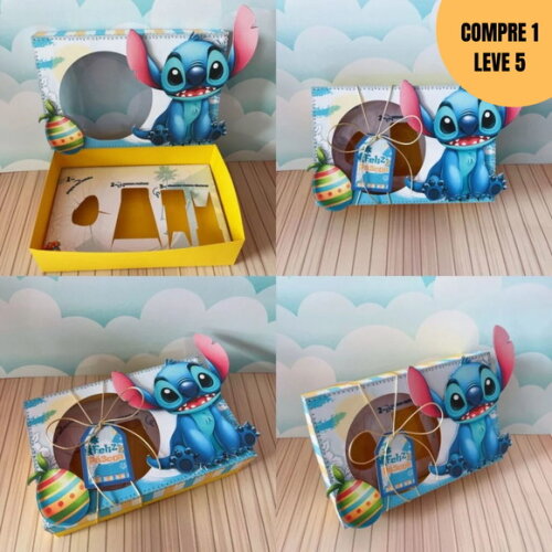 Arquivo Digital Stitch Caixa Mini Confeiteiro -2746