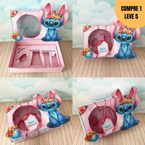Arquivo Digital Stitch Caixa Mini Confeiteiro -2747