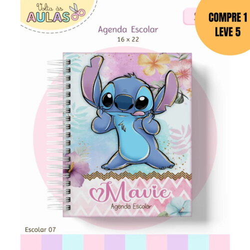 Arquivo Digital Stitch Kit Escolar 2026 -6102