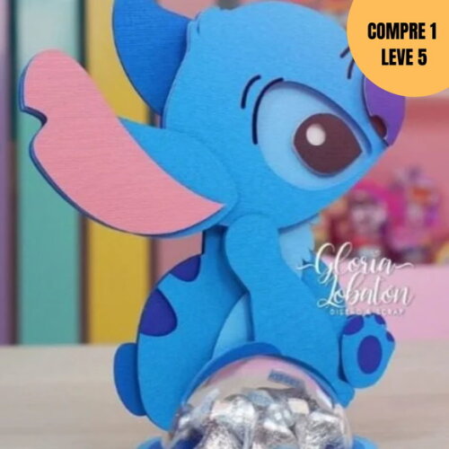 Arquivo Digital Stitch Porta Bombom -1742