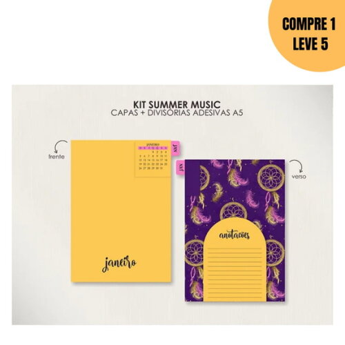 Arquivo Digital Summer Artes para Capas+ Divisórias -1895