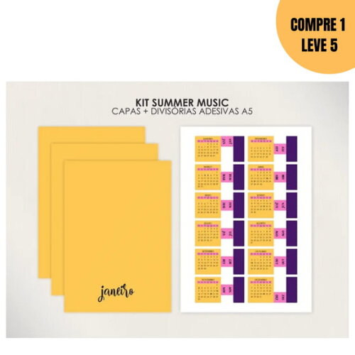 Arquivo Digital Summer Artes para Capas+ Divisórias -1895