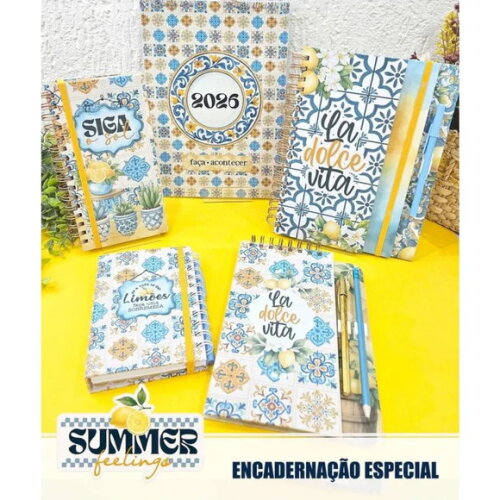 Arquivo Digital Summer Feelings Combo Encadernação -4805