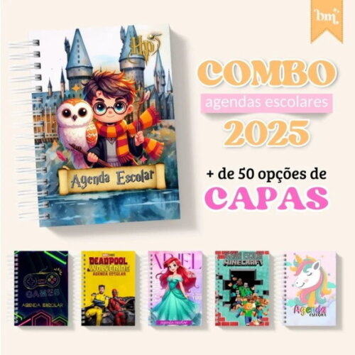 Arquivo Digital Super Combo Agendas Escolares 2025 -767