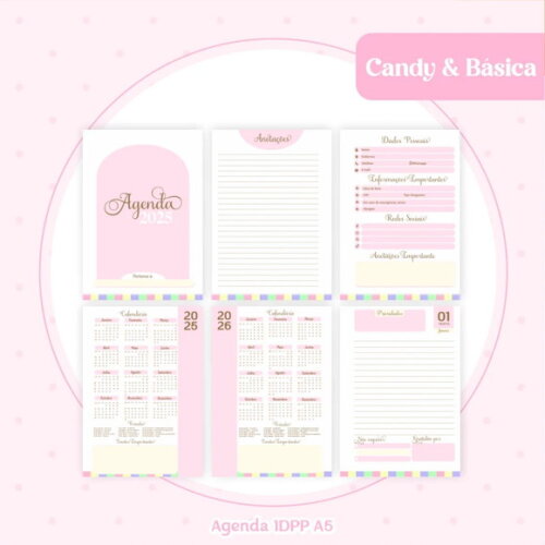 Arquivo Digital Super Combo Candy Agendas -315