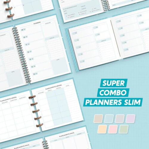 Arquivo Digital Super Combo Planner Slim 2026 -4847