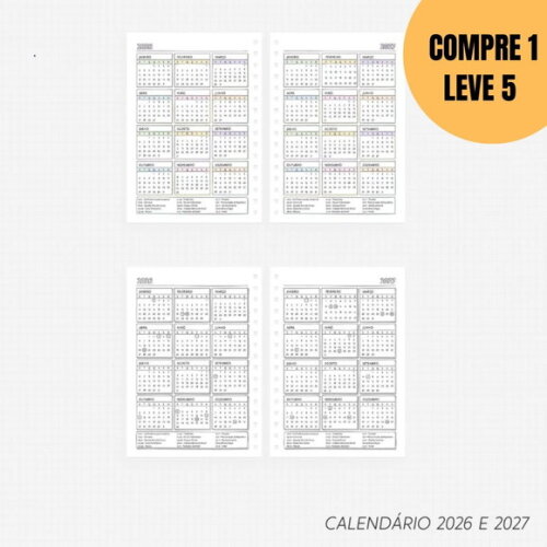 Arquivo Digital Super Combo Planner Slim para Colorir -5330