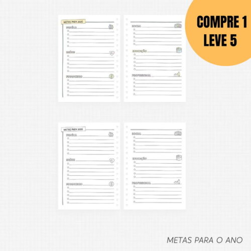 Arquivo Digital Super Combo Planner Slim para Colorir -5330