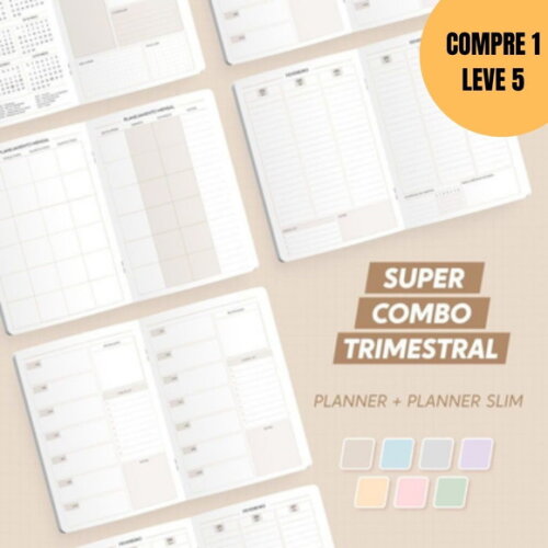 Arquivo Digital Super Combo Planner Trimestra -4916