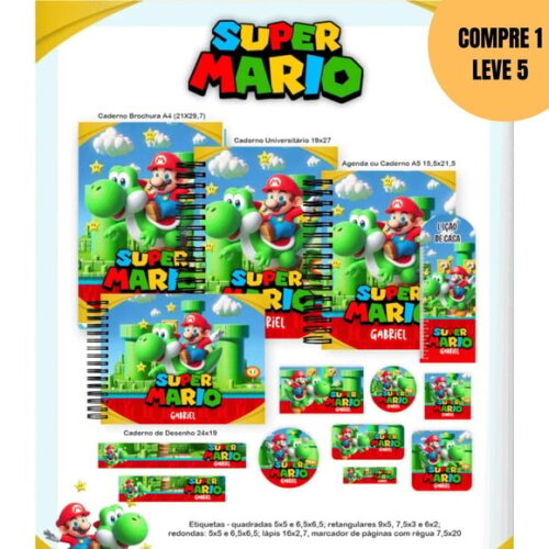 Arquivo Digital Super Mario Bros Escolar 2026 -5807