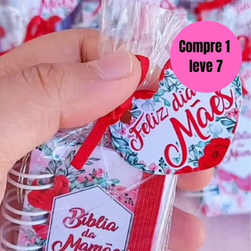 Arquivo Digital Tag Coração Feliz Dia das Mães -6593
