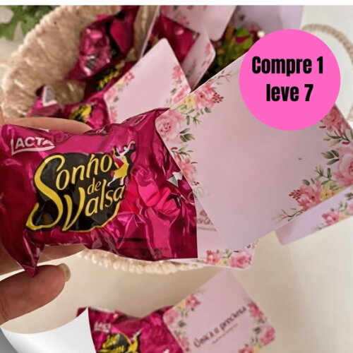Arquivo Digital Tag para Bombom Dia da Mulher -6590
