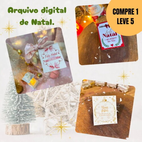 Arquivo Digital Tags de Natal 2025 -5737