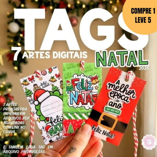 Arquivo Digital Tags de Natal 2025 -5911