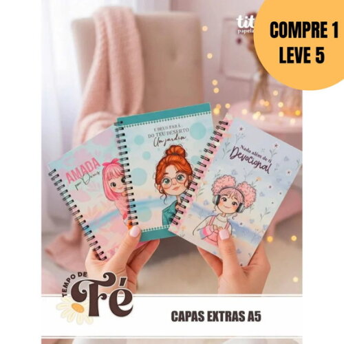 Arquivo Digital Tempo de Fé Capas Extras A5 -5459