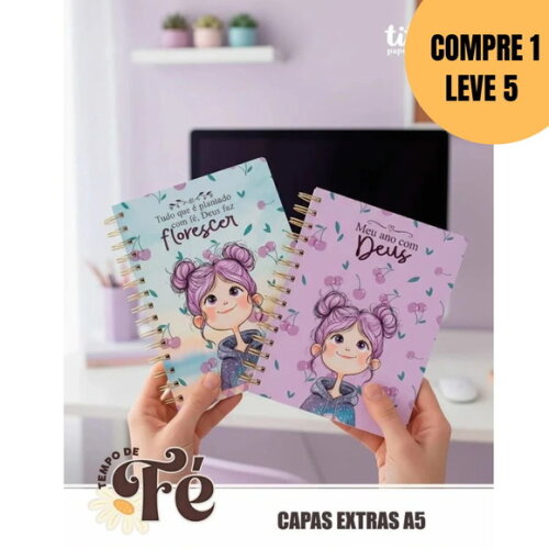 Arquivo Digital Tempo de Fé Capas Extras A5 -5459