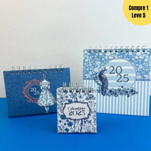 Arquivo Digital Toile de Jouy Kit Calendários 2025 -410
