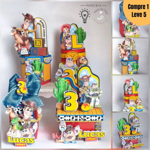 Arquivo Digital Toy Story Aquarela Kit Festa Pronta -1025