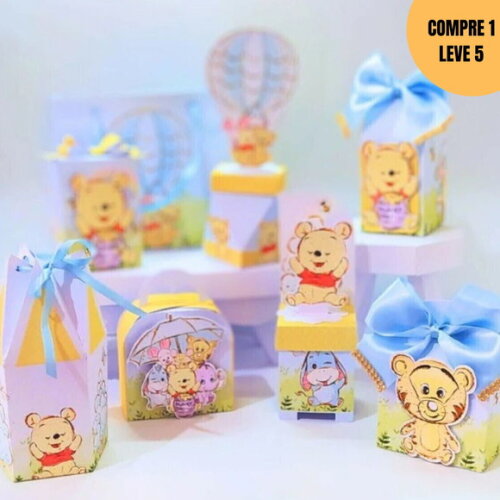 Arquivo Digital Ursinho Pooh Kit Festa Pronta -3759