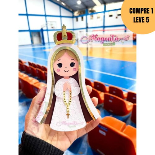 Arquivo Digital Virgem Maria Topo de Bolo -5952