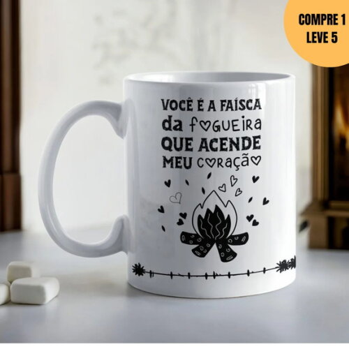 Arquivo Digital Você É a Faísca da Fogueira Canecas -3827