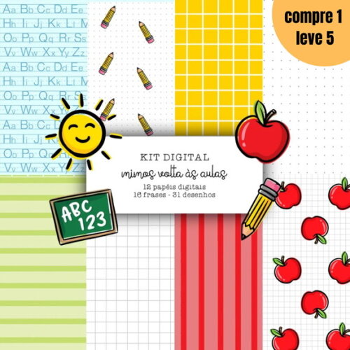Arquivo Digital Volta às Aulas Kit Digital -1417