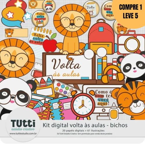 Arquivo Digital Volta às Aulas Kit Digital -1478