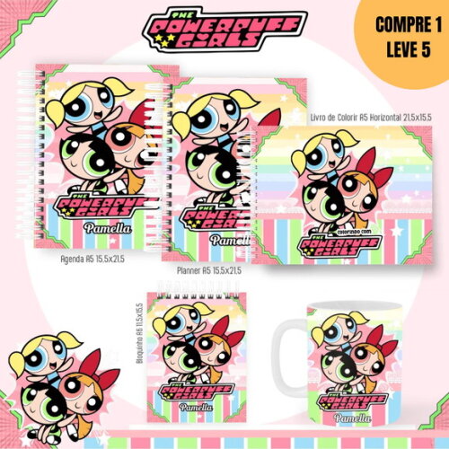 Arquivo Pack Nostalgia+colorir Meninas Super Poderosas -2817
