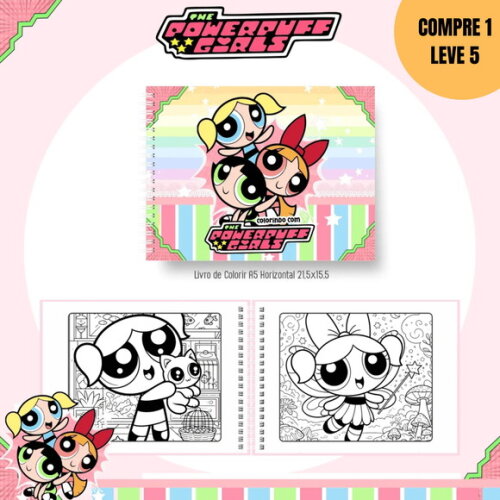 Arquivo Pack Nostalgia+colorir Meninas Super Poderosas -2817