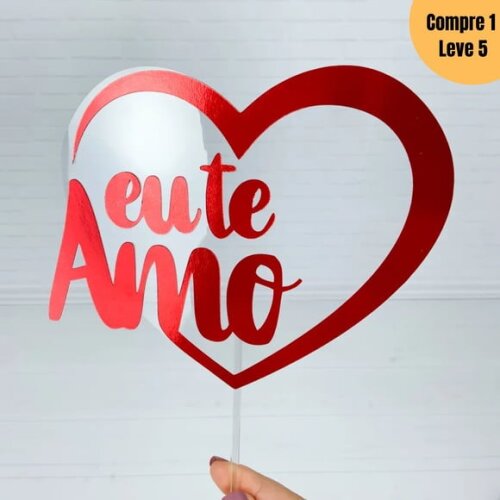 Arquivo de de Corte Amor Topo de Bolo -1025