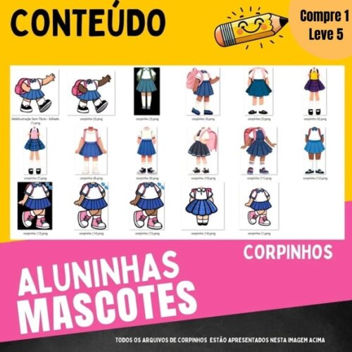 Arquivo Digital Aluninhas Meninas Volta às Aulas -1247