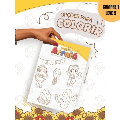 Arquivo Digital Arraiá Candy Colors Kit Digital -3952