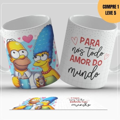 Arquivo Digital Arte para Canecas Dia dos Namorados -3576