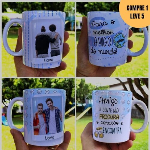 Arquivo Digital Artes Canecas Amizade Masculino -2662