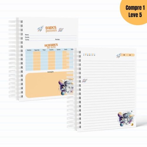 Arquivo Digital Astronauta Kit Escolar 2025 - 770