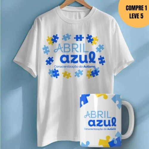 Arquivo Digital Autismo Artes para Canecas e Camisetas -2667