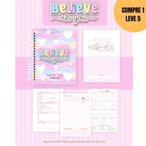 Arquivo Digital Believe In You Agendas e Planners 2026 -5128