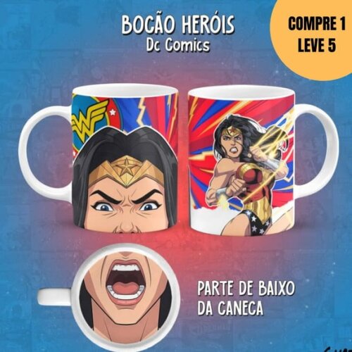Arquivo Digital Bocão Heróis Dc -6188