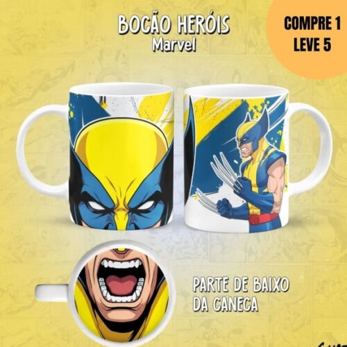 Arquivo Digital Bocão Heróis Marvel -6187