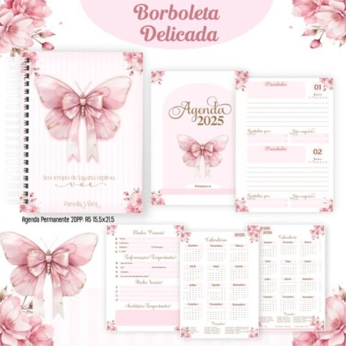 Arquivo Digital Borboleta Delicada Capas Miolos 2025 - 159