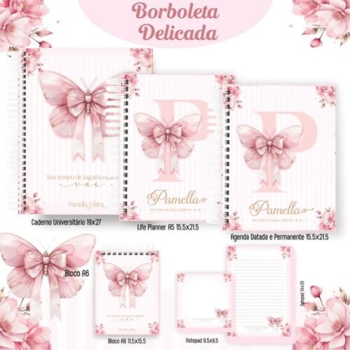 Arquivo Digital Borboleta Delicada Capas Miolos 2025 - 159