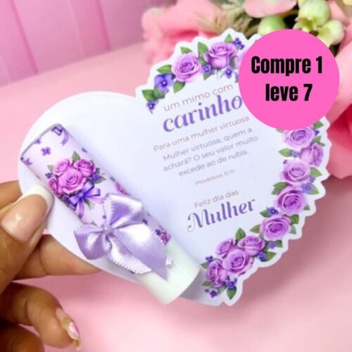 Arquivo Digital Buquê para Piranha Dia da Mulher -6620