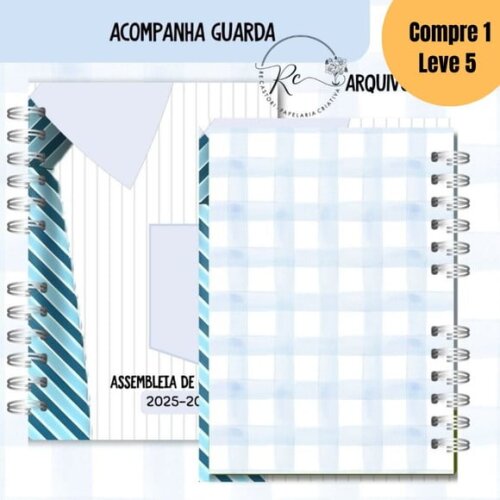 Arquivo Digital Caderno Assembeia Gravata Azul -5181