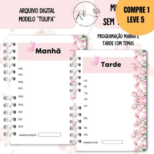 Arquivo Digital Caderno Assembleia Floral Rosa -5292