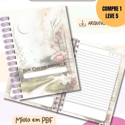 Arquivo Digital Caderno Colegial Legião Urbana -1637