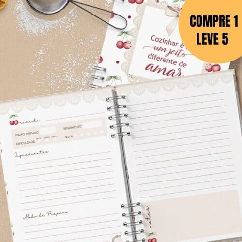 Arquivo Digital Caderno de Receitas Doce Amor -5338