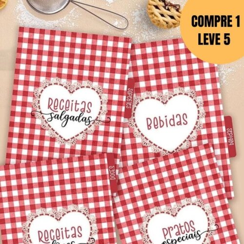 Arquivo Digital Caderno de Receitas Doce Amor -5338