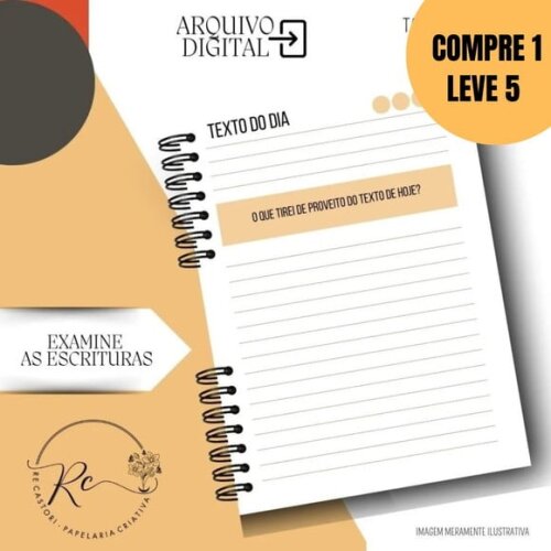 Arquivo Digital Caderno Examine as Escrituras -5499